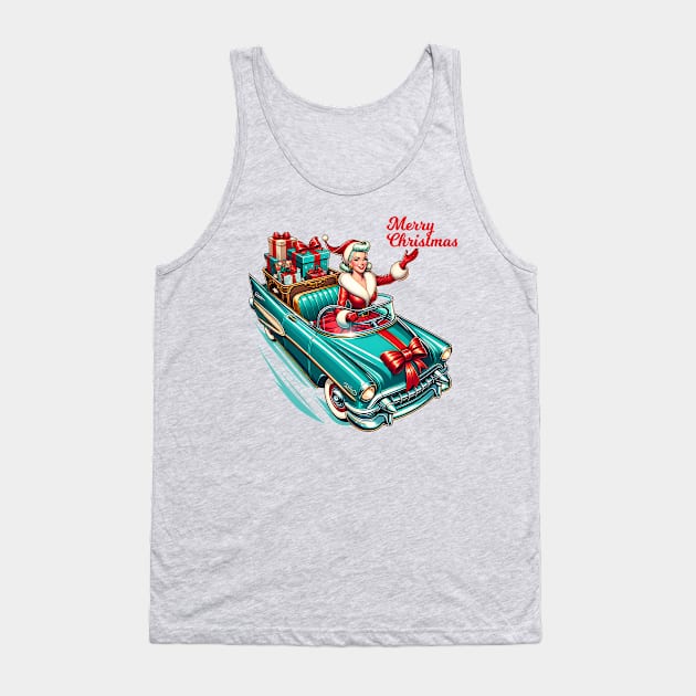 Mrs. Santa Claus Tank Top by MtWoodson